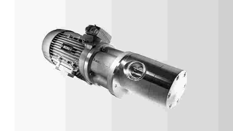 Edelstahl-Pumpe vom Hersteller Scherzinger für verschiedene Anwendungsbereiche.